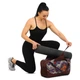 Сумка для йоги Yoga bag KINDFOLK (розмір 19х50х33см, поліестер, бавовна, темно-синій-фіолетовий) (FI-8366-4) - изображение 2