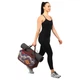 Сумка для йоги Yoga bag KINDFOLK (розмір 19х50х33см, поліестер, бавовна, темно-синій-фіолетовий) (FI-8366-4) - изображение 3