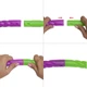 Обруч складной Хула Хуп Hula Hoop в цветной картонной коробке SP- (пластик, 8 секций, d-60см) (FI-154164) - изображение 5