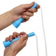 Скакалка с PVC жгутом (l-2,8м, d-4,8мм, Голубой-белый) (FI-8634_Голубой-белый) - изображение 4