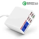 Зарядная станция на 6 USB портов Addap MCS-896, многопортовое зарядное устройство с дисплеем, 40W (7382) - изображение 3