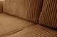 Диван угловой раскладной Аllora Perfect Home Коричневый (натуральное дерево/ДСП/ткань Tilia 56) - изображение 5