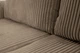 Диван кутовий розкладний Аllora Perfect Home Бежевий (натуральне дерево/ДСП/тканина Tilia 17) - зображення 6