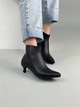 Женские демисезонные ботильоны ShoesBand Черные натуральные кожаные внутри байка 41 (26,5 см) (S89241д) - изображение 1