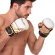 Перчатки для смешанных единоборств Zelart 3393 размер XL White-Gold - изображение 8