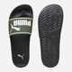 Чоловічі шльопанці для пляжу Puma Leadcat 2.0 384139-24 44.5 (10UK) Чорний/Оливковий (4065454850324) - зображення 4