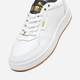 Sneakersy męskie skórzane Puma Court Classic Lux 395019-06 41 (7.5UK) Białe (4067979658621) - obraz 5