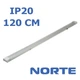Линейный светильник 1-NLP-1330 52W 120 см 6500К IP20 ТМ NORTE - изображение 3