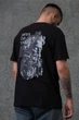 Чоловіча Оверсайз Футболка З Принтом Without Greek Black 2XL/3XL (8049310) - изображение 1