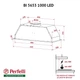 Вытяжка полновстраиваемая Perfelli BI 5653 I 1000 LED - изображение 12
