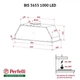 Вытяжка полновстраиваемая Perfelli BIS 5653 I 1000 LED - изображение 12