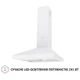 Вытяжка купольная Perfelli K 5202 WH 700 LED - изображение 3