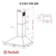 Вытяжка купольная Perfelli K 5202 BL 700 LED - изображение 11