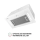 Вытяжка полновстраиваемая Perfelli BIS 5684 WH 1000 LED - изображение 3