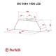 Вытяжка полновстраиваемая Perfelli BIS 5684 BL 1000 LED - изображение 10