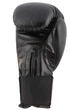 Боксерские перчатки Adidas Speed 50 (ADISBG50) Black/Gold 10 унций - изображение 5