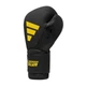 Боксерские перчатки Adidas x Anderson Silva (ADIAS50TG) Black/Yellow 10 унций - изображение 3