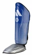 Защита голени и стопы для кикбоксинга Adidas Super Pro Shin Instep Guards WAKO (ADIKBSI300) Blue/Silver M - изображение 2