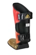 Защита голени и стопы для кикбоксинга Adidas Super Pro Shin Instep Guards WAKO (ADIKBSI300) Red/Gold M - изображение 3