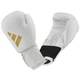 Боксерские перчатки Adidas Speed 50 (ADISBG50) White/Gold 8 унций - изображение 3