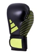 Боксерские перчатки Adidas WAKO (adiKBWKF200) Black/Green 10 унций - изображение 6