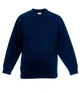 Пуловер Fruit of the loom Classic set-in sweat Kids 116 см Темно-синий (62-041-0) - изображение 1
