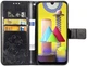 Чохол Clover для Samsung Galaxy M31 / M315 книжка з візерунком шкіра PU чорний Без бренду - зображення 5
