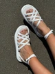 Босоножки женские ShoesBand Белые натуральная кожа 37 (24 см) (S27121-1) - изображение 7