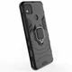 Чохол Iron Ring для Xiaomi Redmi 9C броньований бампер з підставкою Black Без бренду - зображення 5