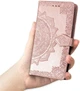 Чехол Vintage для IPhone XR книжка с узором кожа PU розовый - изображение 7