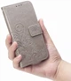 Чехол Clover для Samsung Galaxy M31 / M315 книжка с узором кожа PU серый - изображение 6