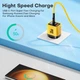 Зарядное устройство Asometech 35W GaN PD 3.0 QC 3.0 Type-C USB Жёлтый (1014-531-00) - изображение 11