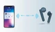 Наушники Trust Primo Touch True Wireless Mic Blue (23780) - изображение 2