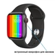 Розумні Фітнес-годинник Smart Watch W26, Голосовий виклик, Температура тіла, Тонометр, Пульсометр, Шагометр, Оксиметром, чорний (SW-438655) - зображення 5