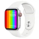Умные Фитнес-часы Smart Watch W26, Голосовой вызов, Температура тела, Тонометр, Пульсометр, Шагометр, Оксиметр, белый (SW-438656) - изображение 1