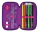 Пенал с наполнением Herlitz Triple Dip Dye Purple 31 предмет (50046331) - изображение 5