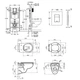 Комплект 4 в 1: Інсталяція GROHE Rapid SL 3 в 1 3884966Q + Унітаз безобідковий Kroner Oker WHI533536 RIMLESS з - зображення 2