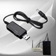 Кабель для роутера USB 5V в 9V і 12V Підвищує перехідник перетворювач живлення від повербанку - зображення 1