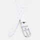 Жіночий ремінь шкіряний Borsa Leather 110v1genw87-white - зображення 2