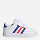 Дитячі кеди для хлопчика adidas Breaknet 2.0 CF I HP8971 27 Білі з синім і червоним (4066749944735) - зображення 1