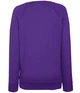 Свитшот женский Fruit of the Loom Lightweight raglan sweat lady-fit M Фиолетовый (0621460PEM) - изображение 2