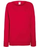 Свитшот женский Fruit of the Loom Lightweight raglan sweat lady-fit M Красный (062146040M) - изображение 1