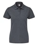 Футболка поло женская Fruit of the Loom 65/35 Polo lady-fit XL Темно-cерый (0632120HDXL) - изображение 1