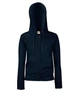 Толстовка жіноча Fruit of the Loom Premium hooded sweat jacket lady-fit XXL Темно-синій (0621180AZ2XL) - зображення 1