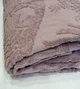 Простирадло махрове Parisa Home 200*220 Пудрова троянда - зображення 3