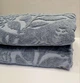 Простыня махровая Parisa Home 150*200 Темно-серая - изображение 3