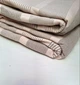Простынь махровая Parisa Home Пике с бахромой 200*220 Розовая с серым - изображение 2