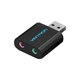 Звукова плата Vention Audio USB 2х3,5mm jack Metal (VAB-S17-B) - зображення 1