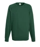 Свитшот мужской Fruit of the Loom Lightweight raglan sweat XXL Темно-зеленый (0621380382XL) - изображение 1