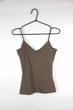 Майка H&M 1080623 XS хаки - изображение 1
